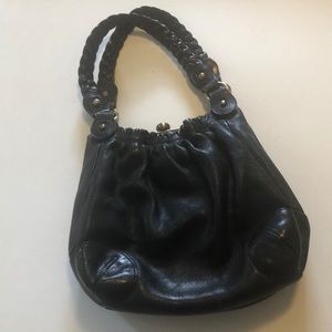 Tocca Black Leather shoulder bag/purse